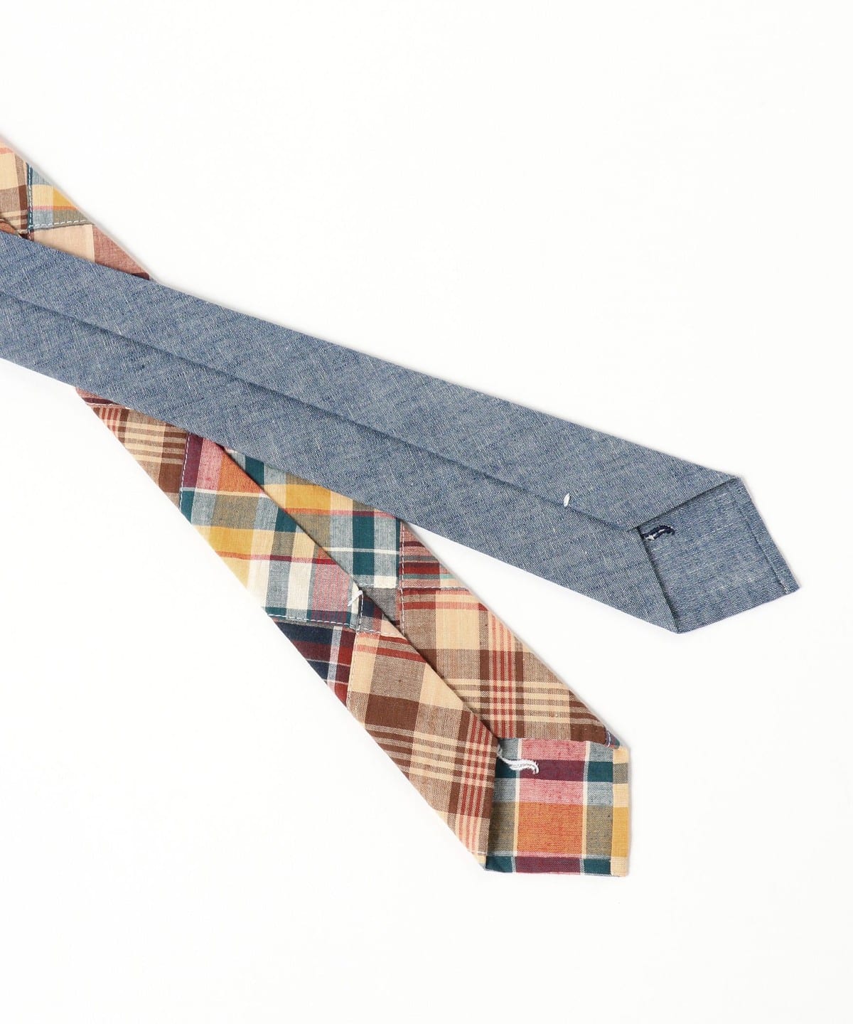 BEAMS PLUS（ビームス プラス）KENNETH FIELD / TIE MADRAS PATCH WORK