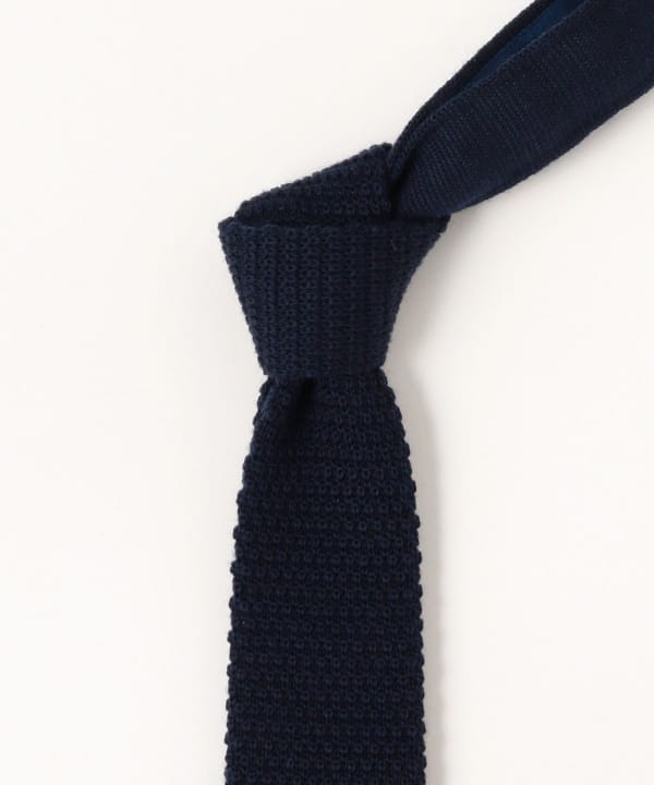 BEAMS PLUS（ビームス プラス）Wool Knit Tie Solid（スーツ
