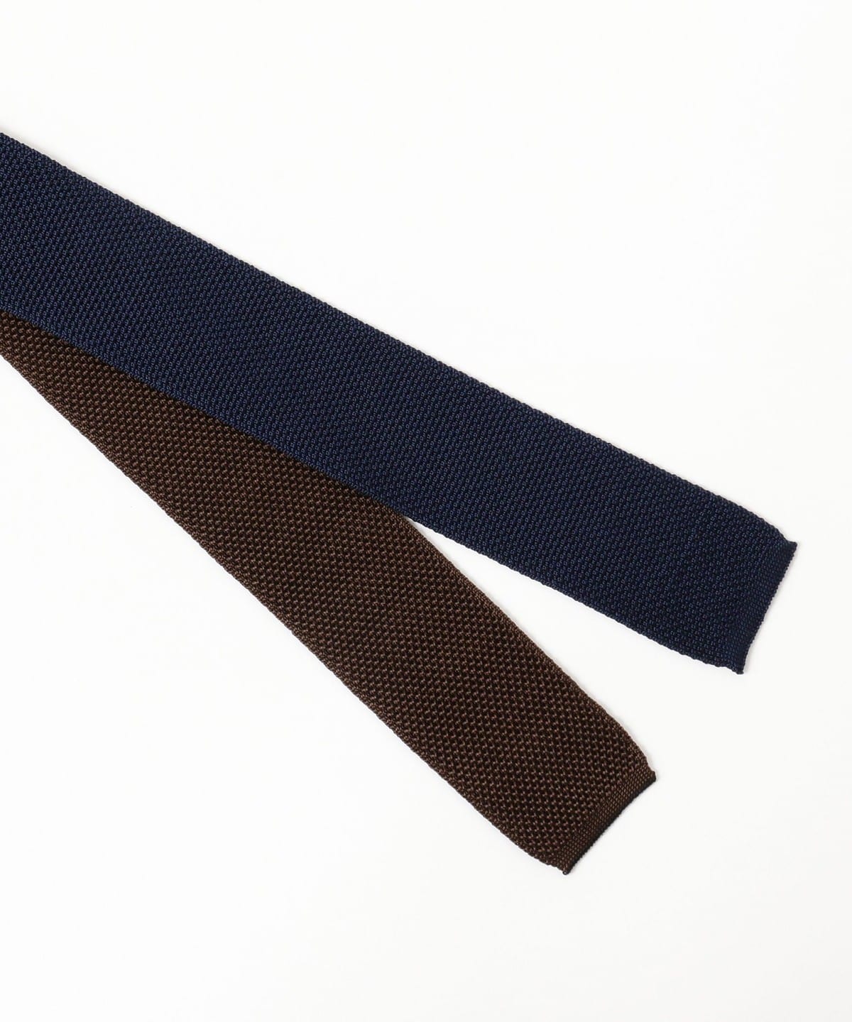 BEAMS PLUS (BEAMS PLUS) KENNETH FIELD / 4Face Silk Knit Tie Solid