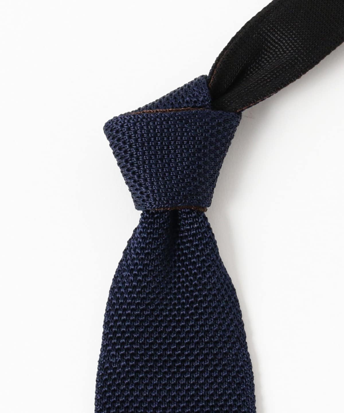 BEAMS PLUS別注 Kenneth field 4 FACE TIE BEAMS PLUS (BEAMS PLUS) KENNETH FIELD / 4Face Silk Knit Tie Solid
