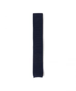 KENNETH FIELD / 4Face Silk Knit Tie Solid