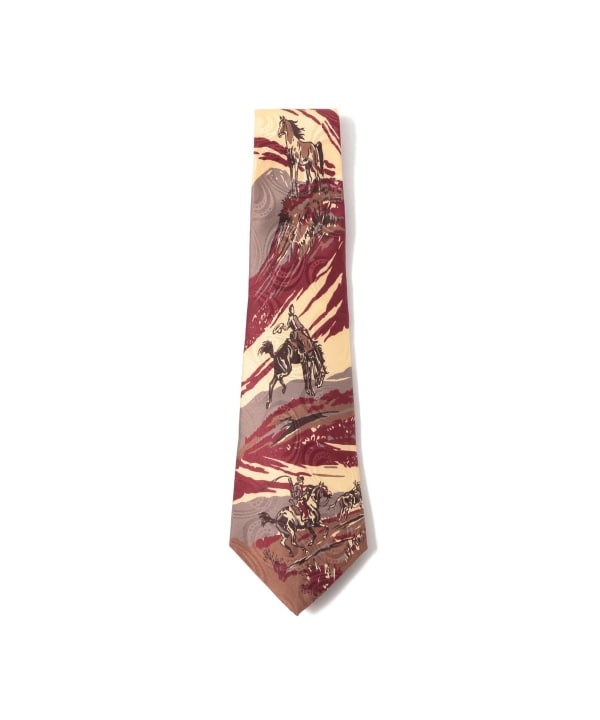 RRL / Handmade Western Print Silk Tie