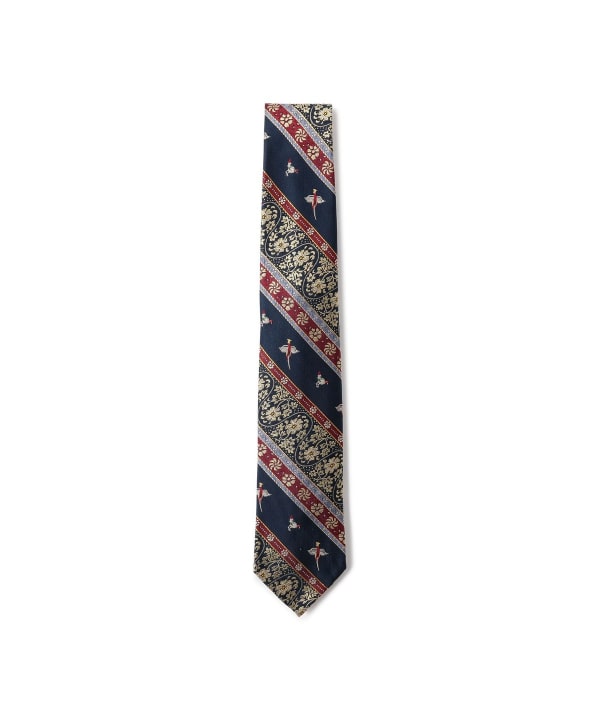Ivy Tie Calico Stripe