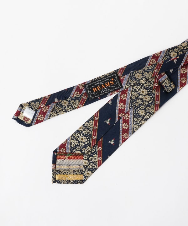Ivy Tie Calico Stripe