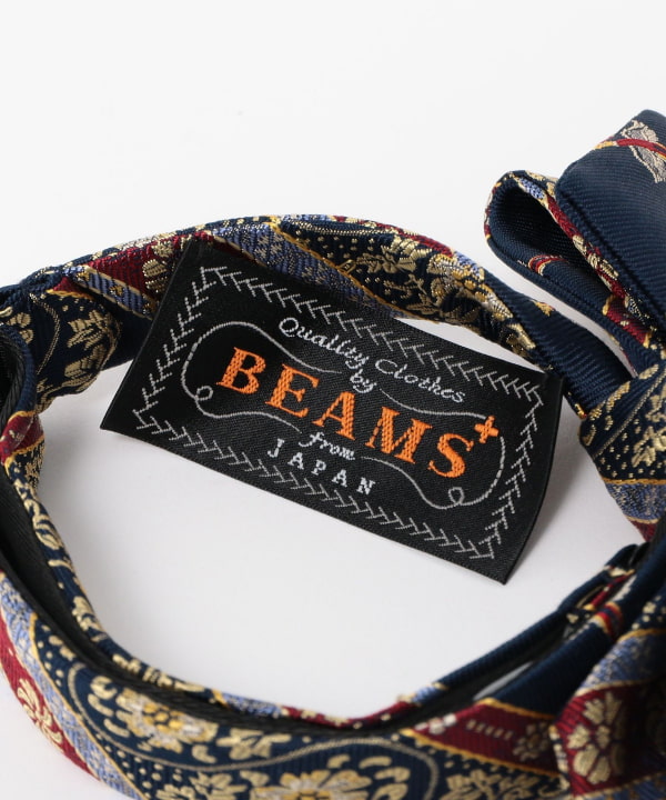 Silk Bow Tie Calico Stripe