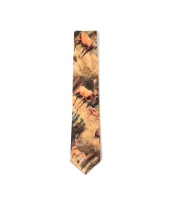 ENGINEERED GARMENTS / NECK TIE - COTTON DEER PRINT
