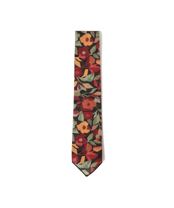 ENGINEERED GARMENTS / NECK TIE - COTTON ROSE PRINT