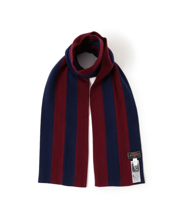 BEAMS PLUS 別注 ENGLISH TRADITION スクールマフラー BEAMS PLUS（ビームス プラス）【別注】ENGLISH TRADITION