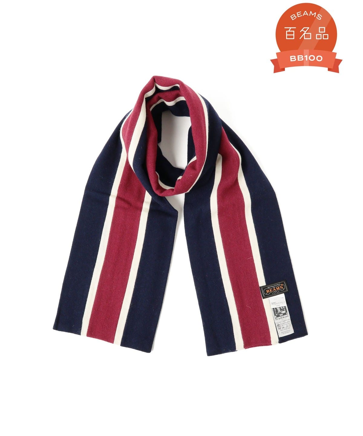 【別注】ENGLISH TRADITION / School Muffler ファッション雑貨 MEN NVY*WHT*MRN ONE SIZE 【別注】ENGLISH TRADITION / School Muffler ファッション雑貨 MEN NVY*WHT*MRN ONE SIZE