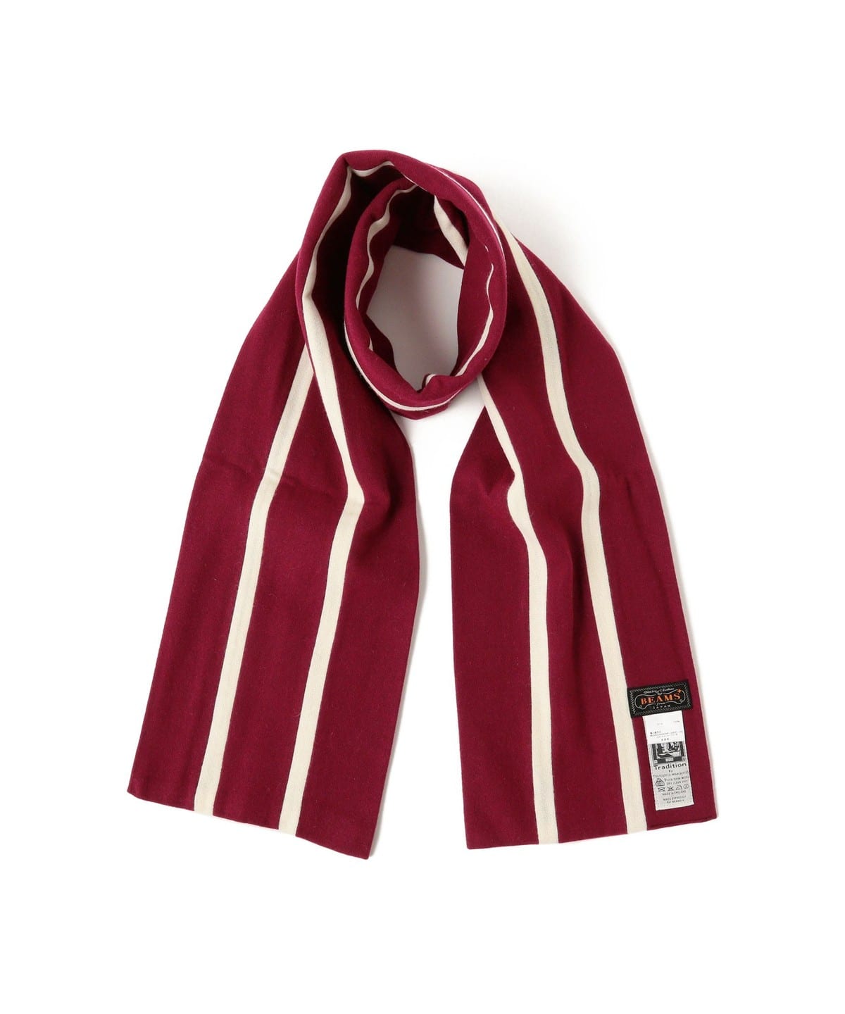 【別注】ENGLISH TRADITION / スクールマフラー ファッション雑貨 MEN MRN*WHT*MRN FREE 【別注】ENGLISH TRADITION / スクールマフラー ファッション雑貨 MEN MRN*WHT*MRN FREE
