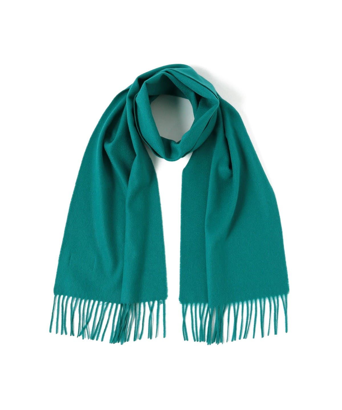 Cashmere Scarf Solid ファッション雑貨 MEN GREEN ONE SIZE Cashmere Scarf Solid ファッション雑貨 MEN GREEN ONE SIZE