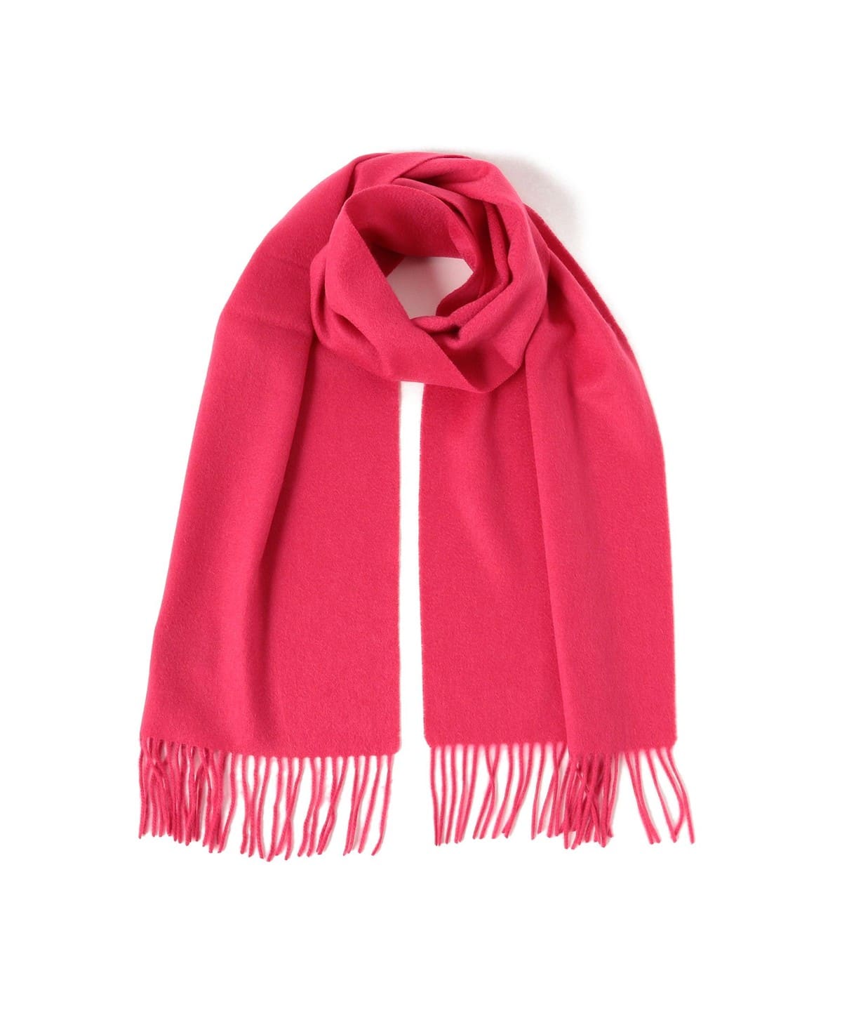Cashmere Scarf Solid ファッション雑貨 MEN PINK ONE SIZE Cashmere Scarf Solid ファッション雑貨 MEN PINK ONE SIZE