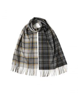 ▲Begg × Co / Vale Broden Lambswool Cashmere Scarf