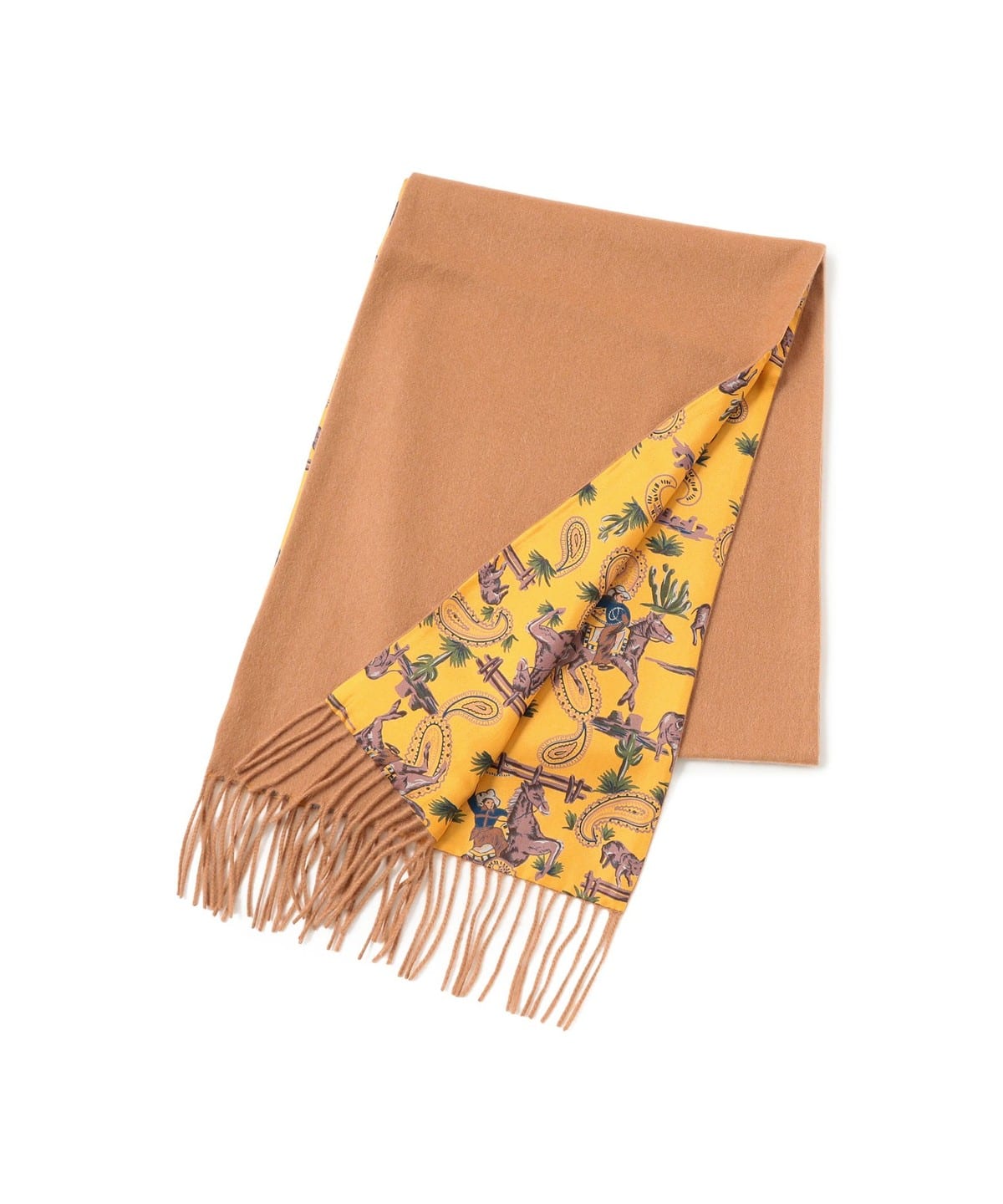 BEAMS PLUS（ビームス プラス）Silk/Cashmere Reversible Stole