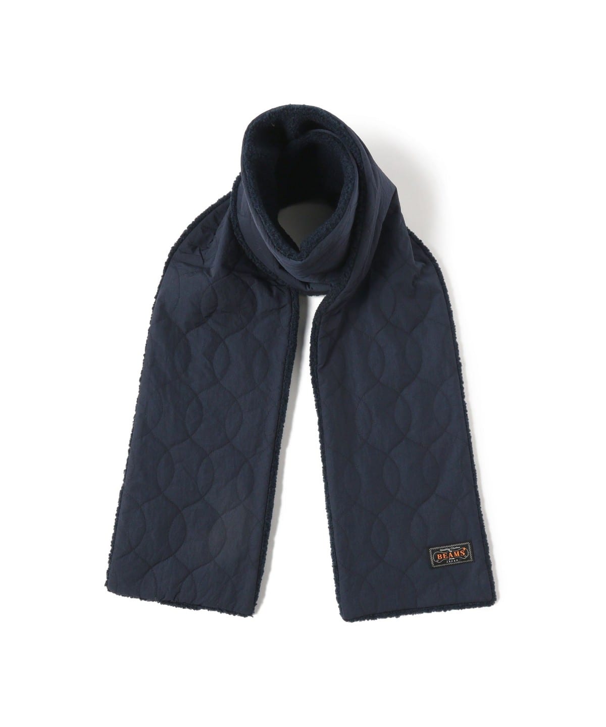 Boa Quilt Muffler ファッション雑貨 MEN NAVY ONE SIZE Boa Quilt Muffler ファッション雑貨 MEN NAVY ONE SIZE