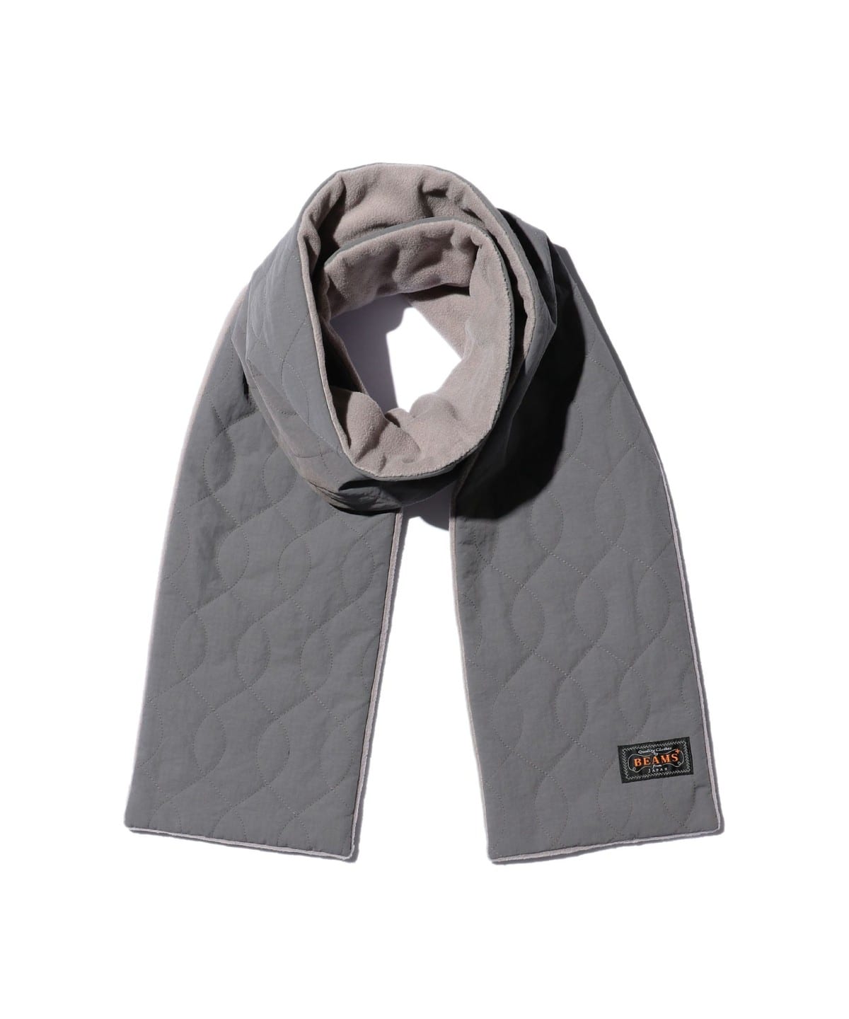 Muffler Boa Quilting ファッション雑貨 MEN GREY ONE SIZE Muffler Boa Quilting ファッション雑貨 MEN GREY ONE SIZE