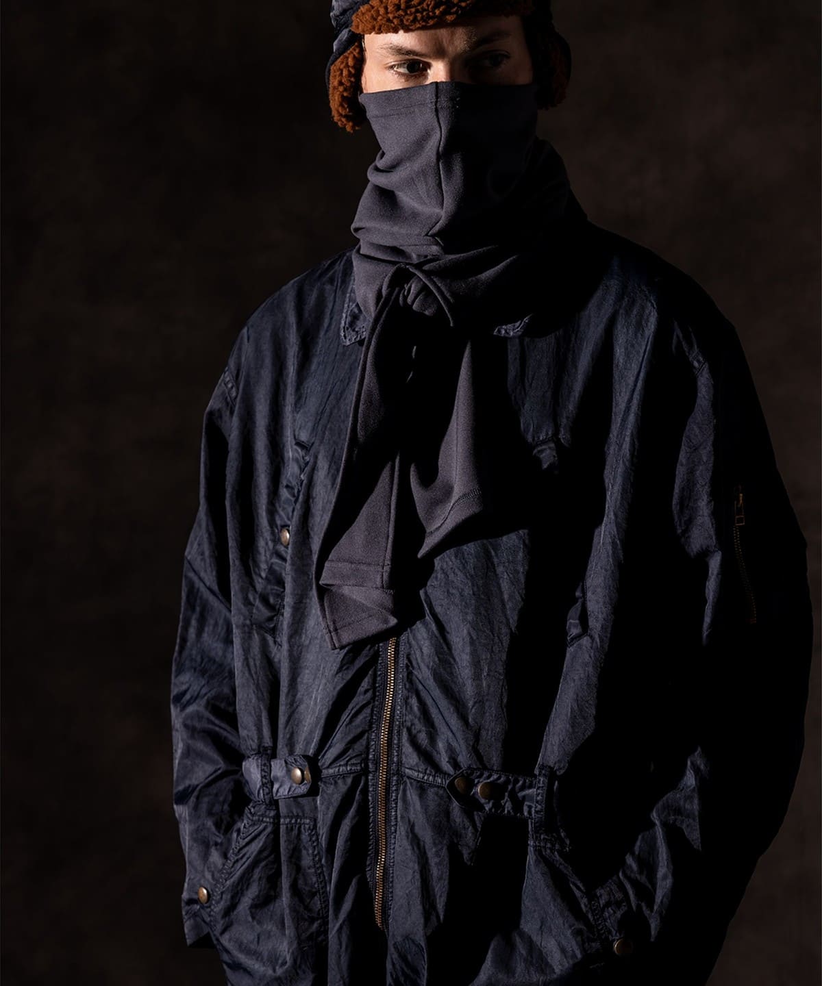 BEAMS PLUS（ビームス プラス）【別注】dip / Dutch Muffler Fleece