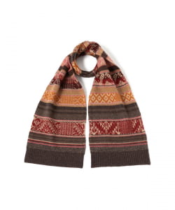 RRL / Jacquard-Knit Wool-Blend Scarf