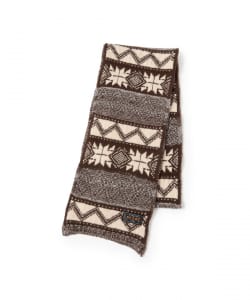 Muffler Jacquard Cable Pattern