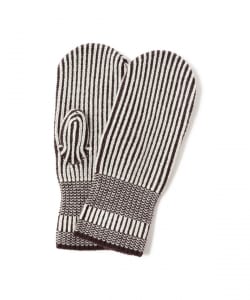 Wool Cashmere Rib Mitton