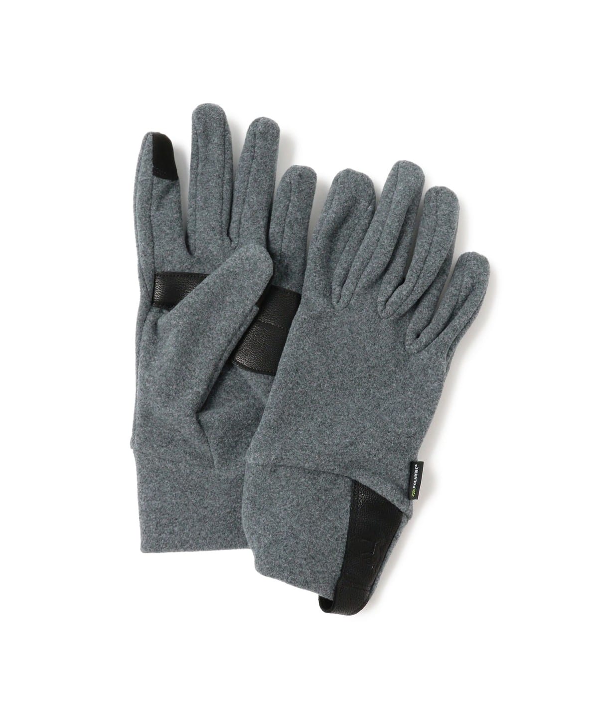 �y�ʒ��zELMER �G���}�[ BY SWANY / POLARTEC WIND PRO(R) Inner Glove �i�^�b�`�p�l���Ή��j �t�@�b�V�����G�� MEN C. GREY/BLACK ONE SIZE