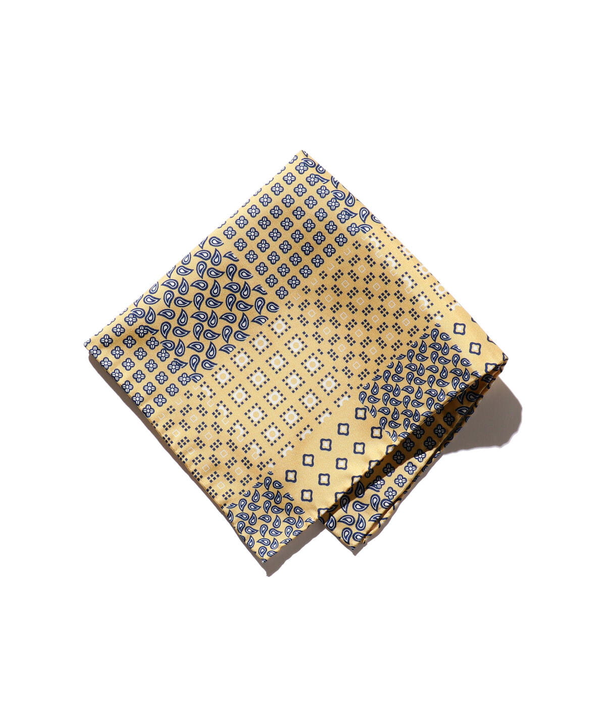 Pocket Chief Paisley*Geometric Print 財布・小物 MEN YELLOW ONE SIZE Pocket Chief Paisley*Geometric Print 財布・小物 MEN YELLOW ONE SIZE