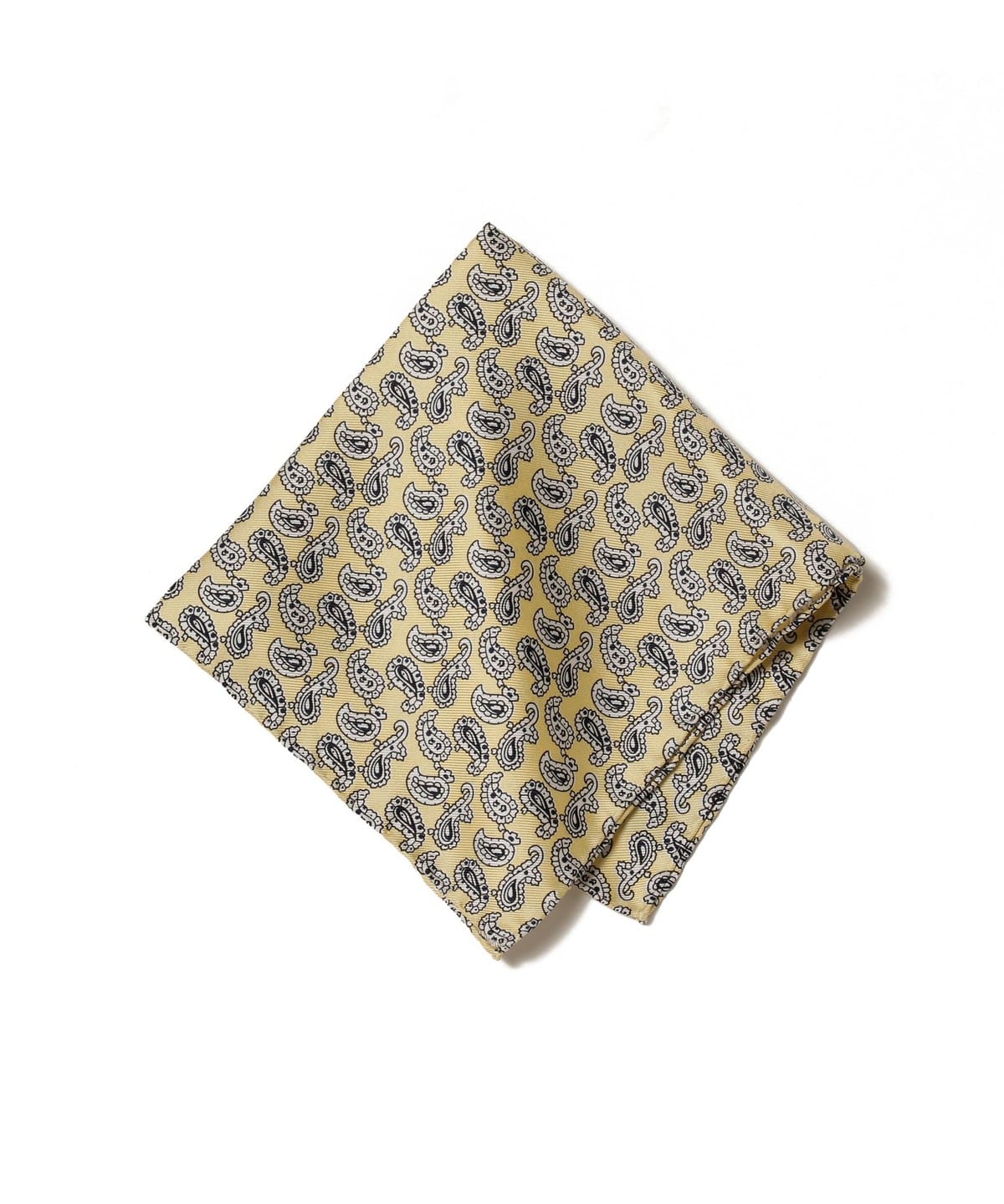 BEAMS PLUS ビームス プラス / シルク ミニペイズリー プリント チーフ スーツ・ネクタイ MEN YELLOW ONE SIZE BEAMS PLUS ビームス プラス / シルク ミニペイズリー プリント チーフ スーツ・ネクタイ MEN YELLOW ONE SIZE