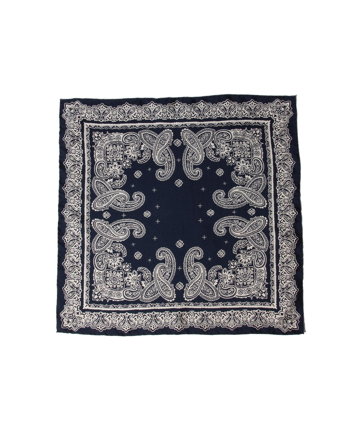 Pocket Chief Silk Bandana 財布・小物 MEN NAVY ONE SIZE Pocket Chief Silk Bandana 財布・小物 MEN NAVY ONE SIZE