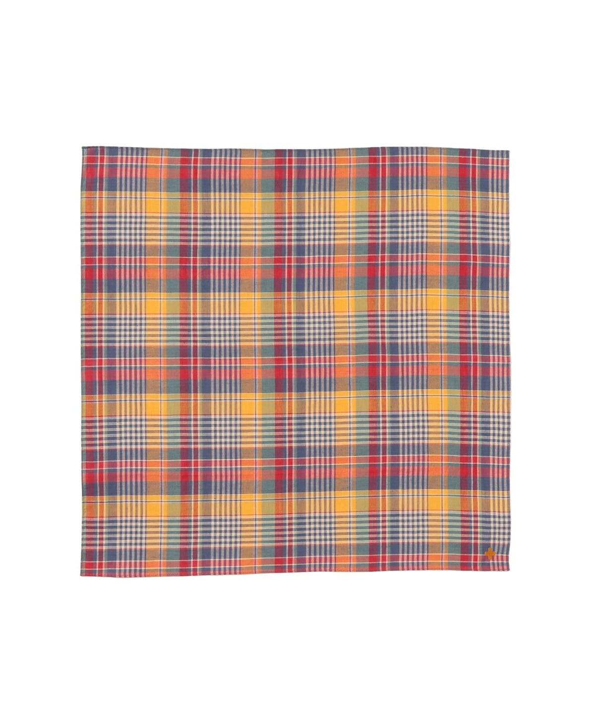Handchief Madras 財布・小物 MEN MUSTARD ONE SIZE Handchief Madras 財布・小物 MEN MUSTARD ONE SIZE