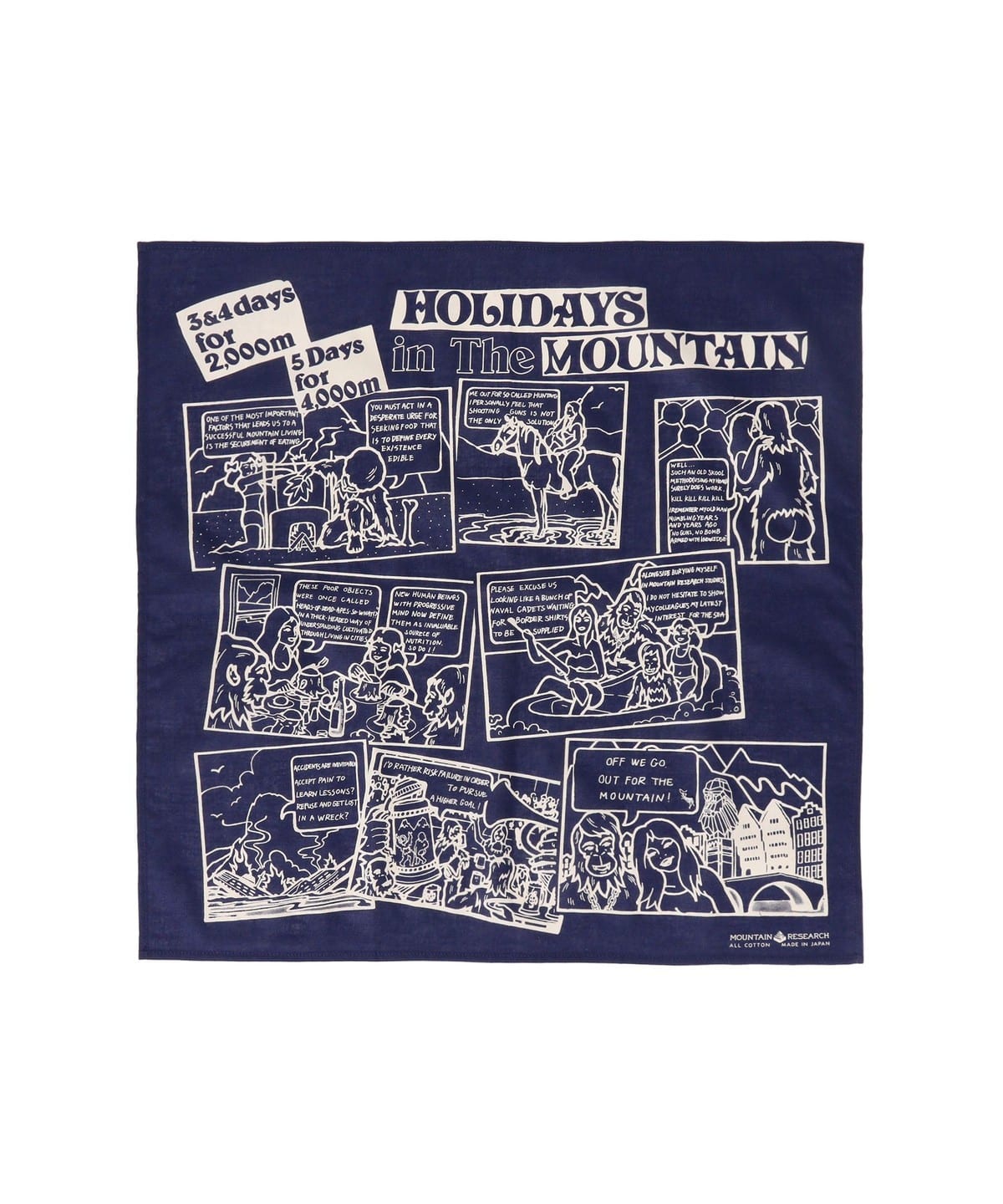 MOUNTAIN RESEARCH マウンテンリサーチ / Bandanna 財布・小物 MEN Navy ONE SIZE MOUNTAIN RESEARCH マウンテンリサーチ / Bandanna 財布・小物 MEN Navy ONE SIZE