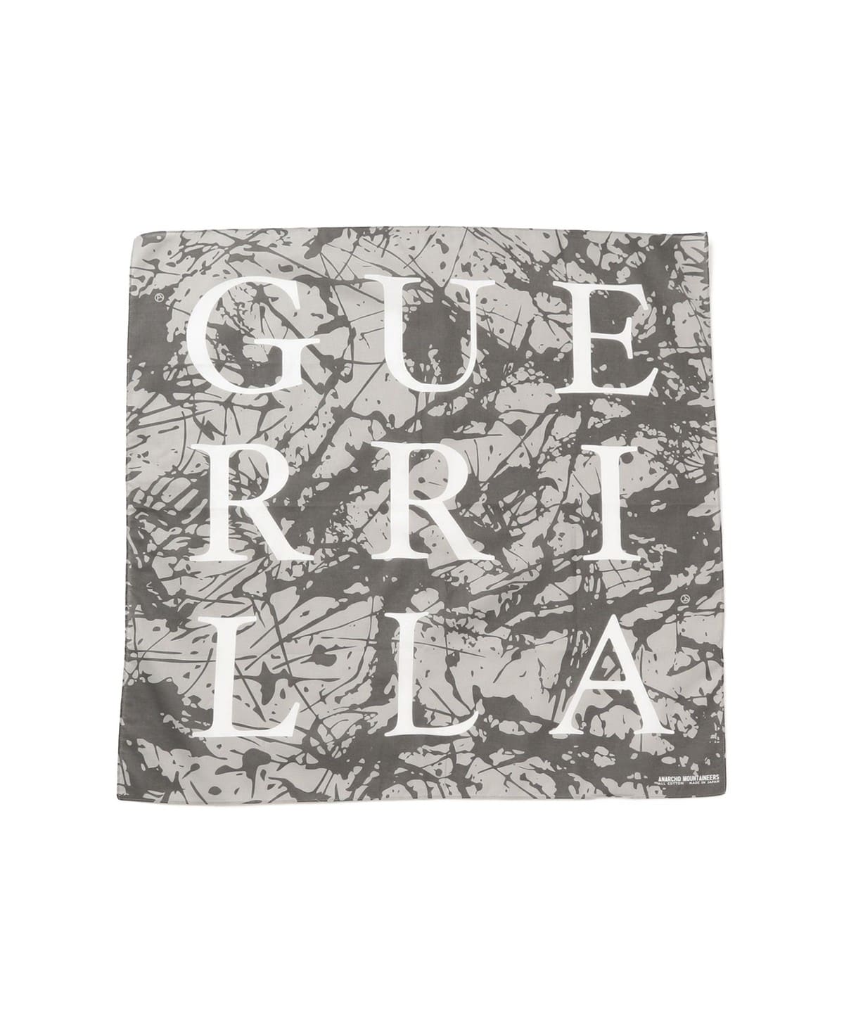 MOUNTAIN RESEARCH �}�E���e�����T�[�` / Splatrail Bandana ���z�E���� MEN Gray*Charcoal ONE SIZE