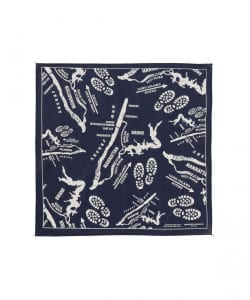 ENGINEERED GARMENTS / PRINTED BANDANA - MAP