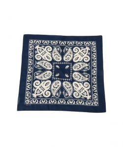 Bandana Discharge Printing BLUE