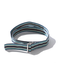 ▲Grosgrain Tape Double Ring Belt