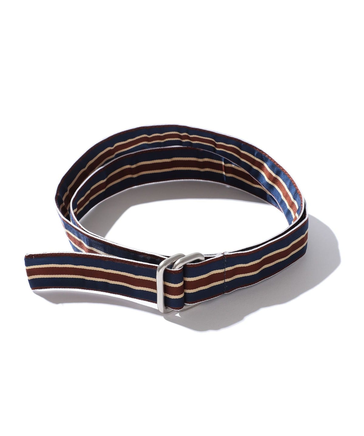 Grosgrain Tape Double Ring Belt ファッション雑貨 MEN NAVY FREE Grosgrain Tape Double Ring Belt ファッション雑貨 MEN NAVY FREE