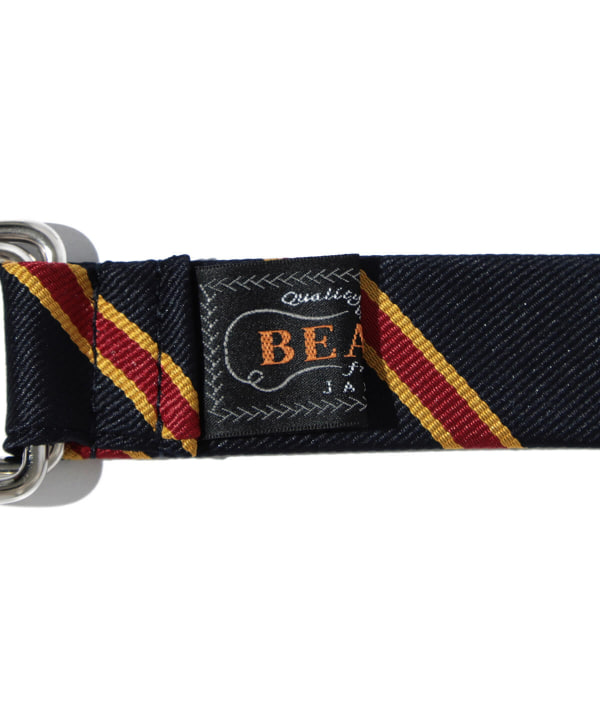BEAMS PLUS（ビームス プラス）Double Ring Ribbon Belt
