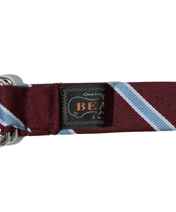 BEAMS PLUS（ビームス プラス）Double Ring Ribbon Belt