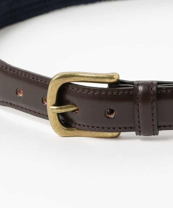 BEAMS PLUS BEAMS PLUS Tab Cotton Belt (Fashion Accessories Belts and  Suspenders) Available at BEAMS