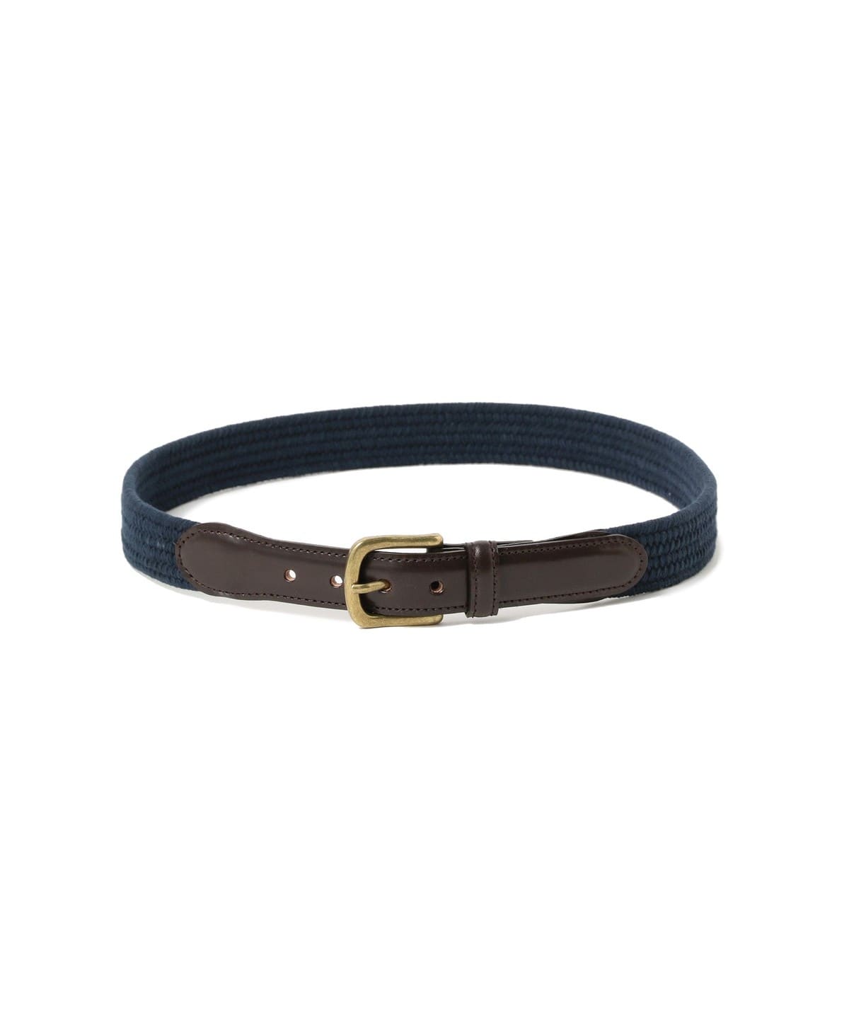 BEAMS PLUS BEAMS PLUS BEAMS PLUS / Leather Tab Cotton Belt 