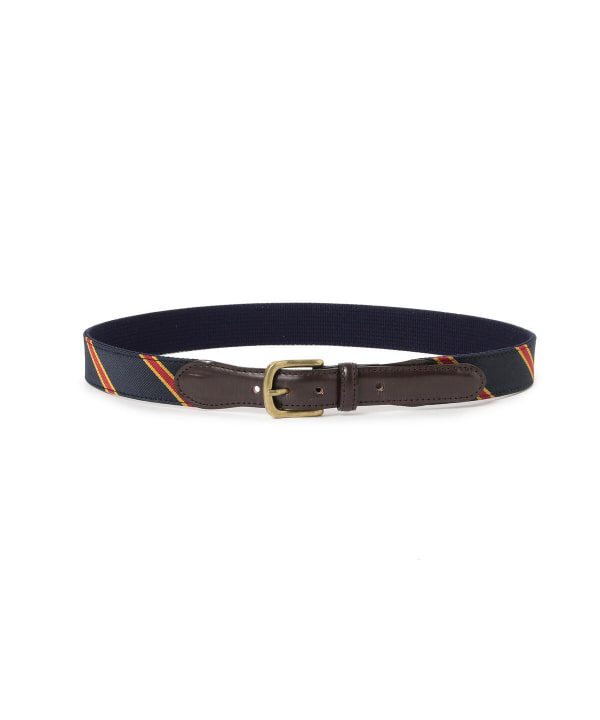 BEAMS PLUS（ビームス プラス）BEAMS PLUS / Leather Tab Ribbon Belt