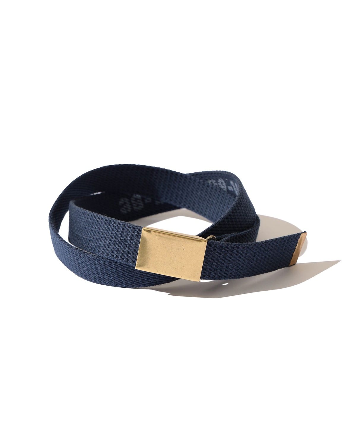 Plate Canvas Belt ファッション雑貨 MEN NAVY L Plate Canvas Belt ファッション雑貨 MEN NAVY L