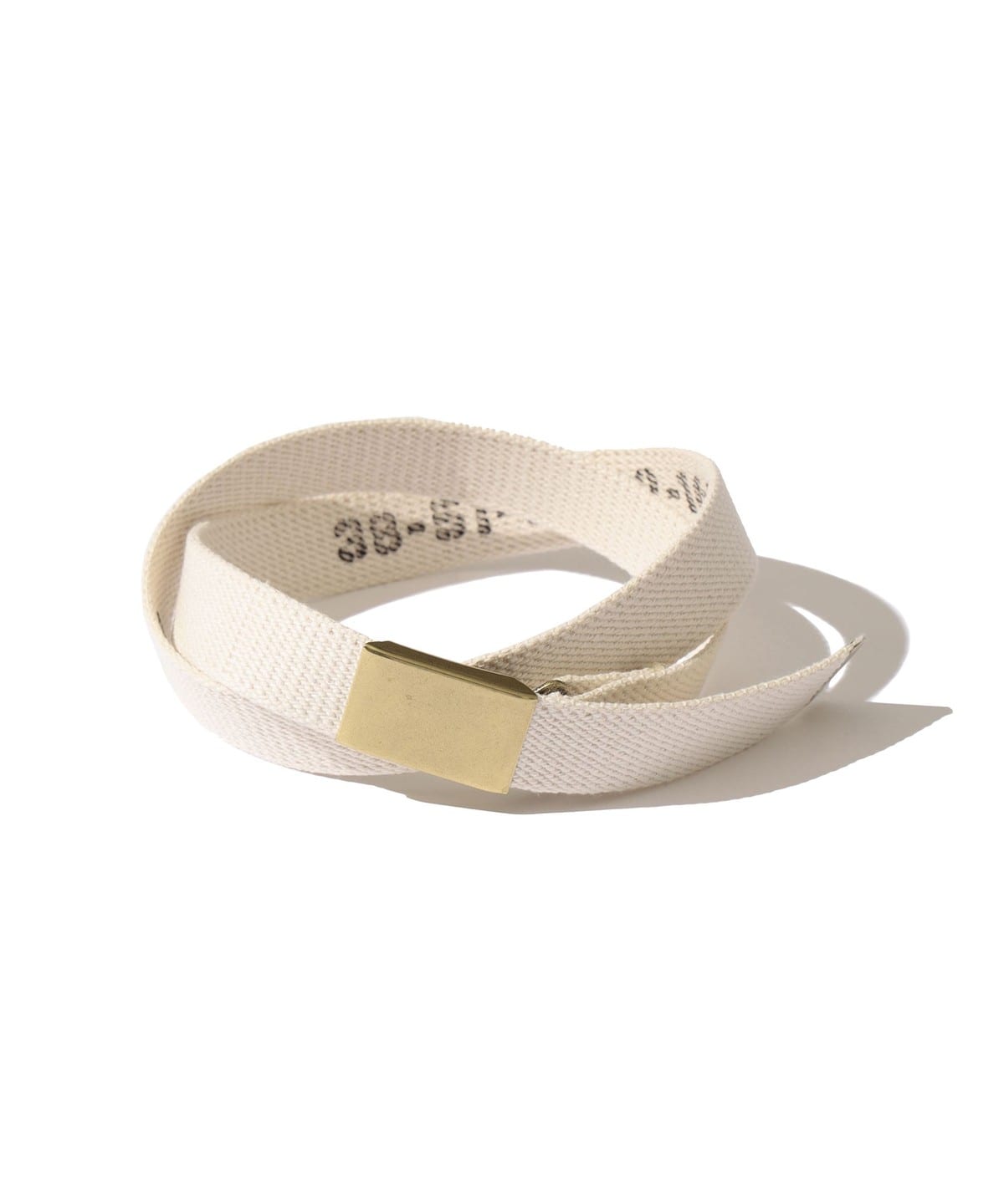 BEAMS+ ビームスプラス Plate Belt L ブラウン　Blown BEAMS PLUS（ビームス プラス）Plate Belt Horween Leather