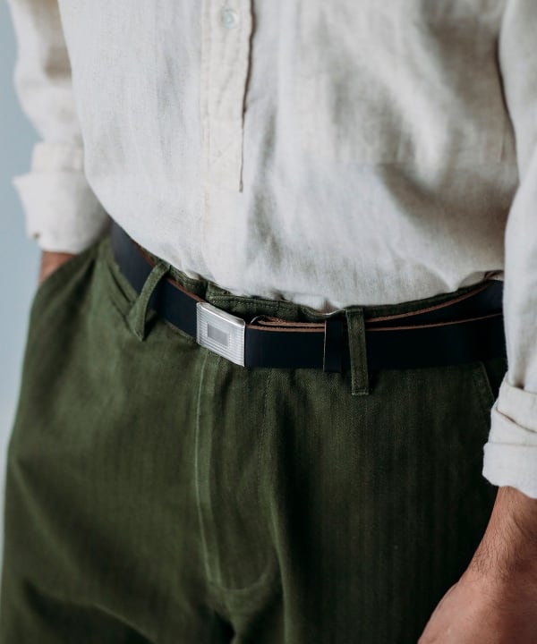 BEAMS PLUS（ビームス プラス）BEAMS PLUS / Plate Belt Horween