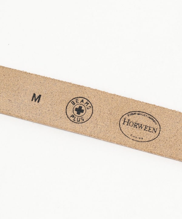 BEAMS PLUS（ビームス プラス）Plate Belt Horween Leather