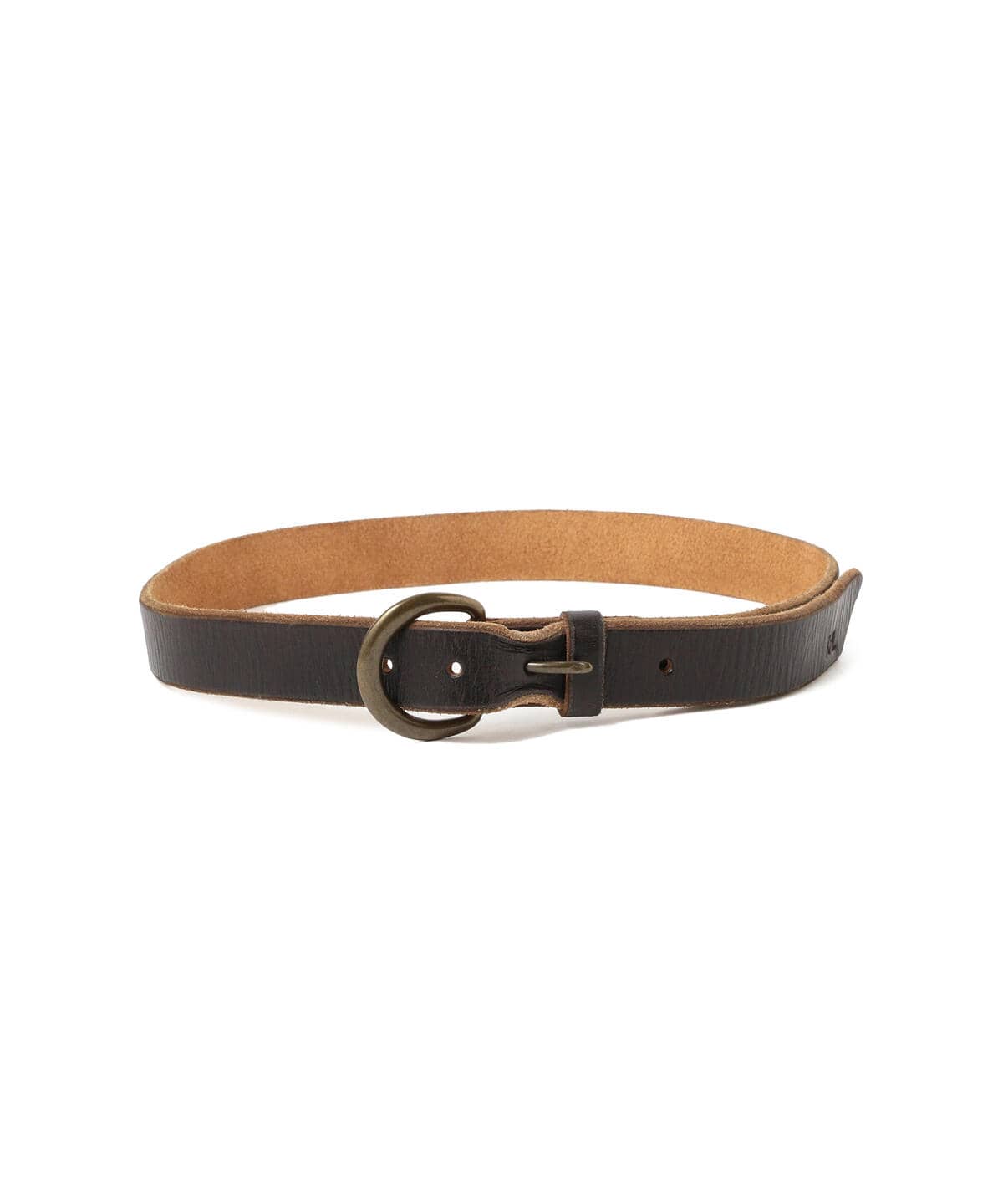 BEAMS PLUS（ビームス プラス）RRL / Terrance Tumbled Leather Belt