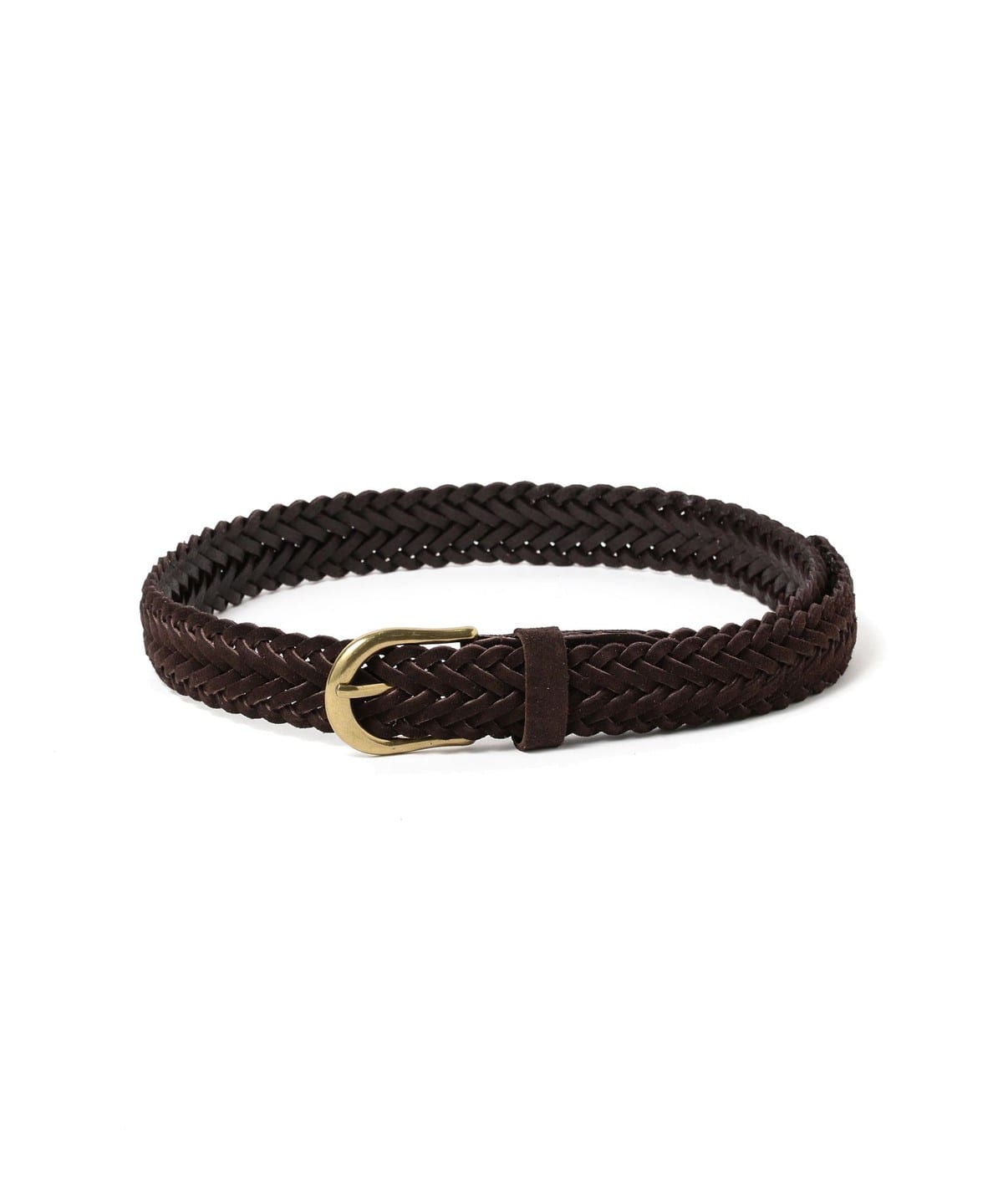 Suede Mesh Belt ファッション雑貨 MEN D. BROWN 32 Suede Mesh Belt ファッション雑貨 MEN D. BROWN 32