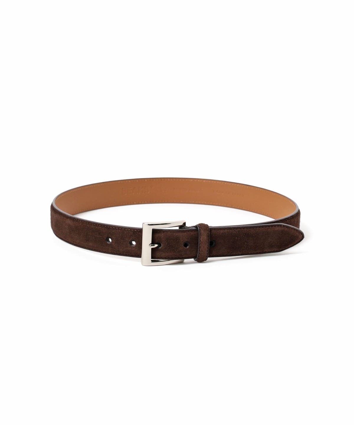 B+Suede BELT ファッション雑貨 MEN D. BROWN 32 B+Suede BELT ファッション雑貨 MEN D. BROWN 32