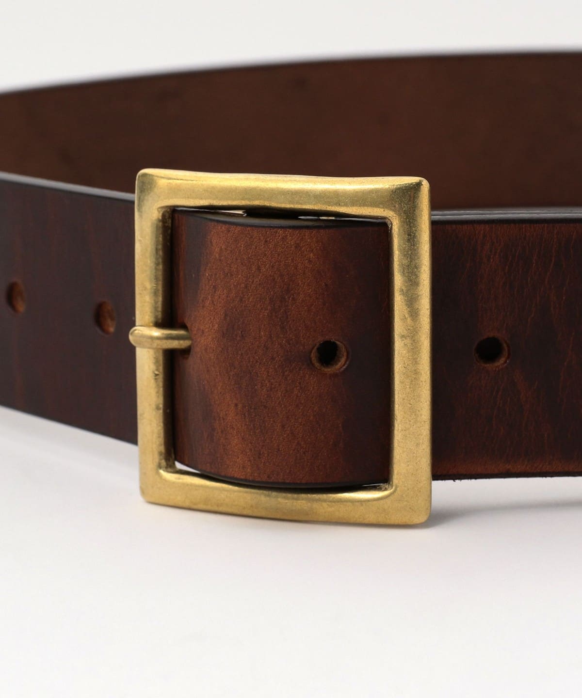 BEAMS PLUS BEAMS PLUS ARTS & CRAFTS / BRIDLE LEATHER BELT (fashion goods  belts and suspenders) mail order | BEAMS