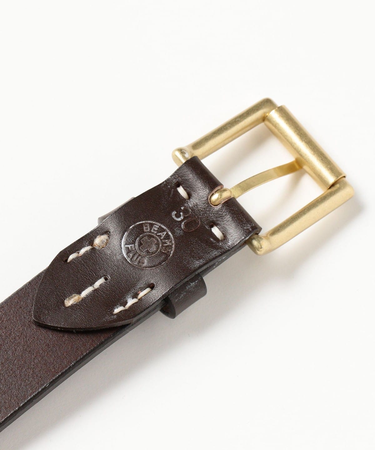 BEAMS PLUS（ビームス プラス）Bridle Leather Belt（ファッション雑貨 ベルト・サスペンダー）通販｜BEAMS [ビームスプラス] レザーベルト Leather Mesh Belt メンズ