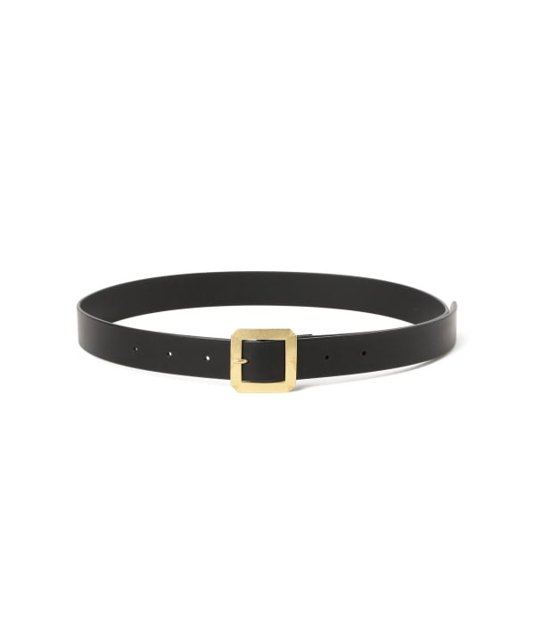 MOTO / Brass Buckle Leather Belt